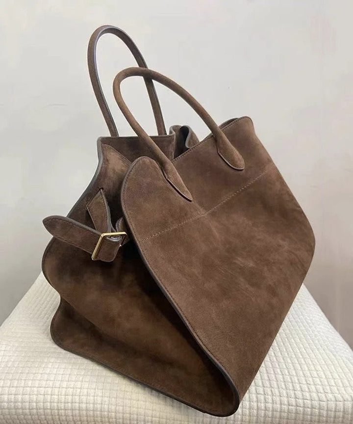 2026 New Brown Large Capacity Capacity Handbag