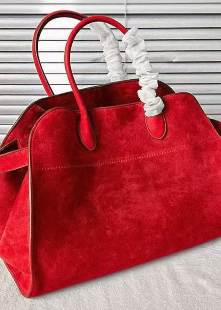 Fashion Green Large Capacity Suede Tote Handbag - Omychic