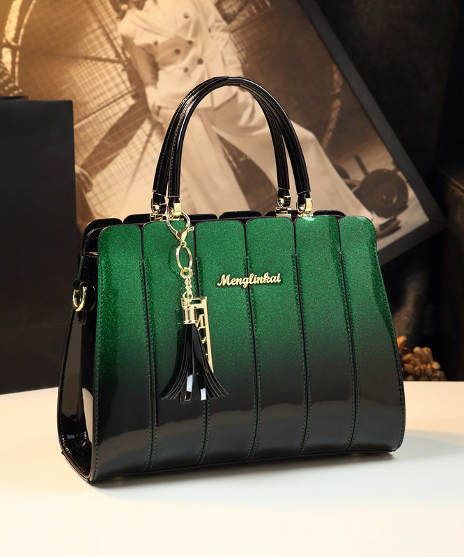 Classy Mulberry Gradient Durable Calf Leather Tote Handbag - Omychic