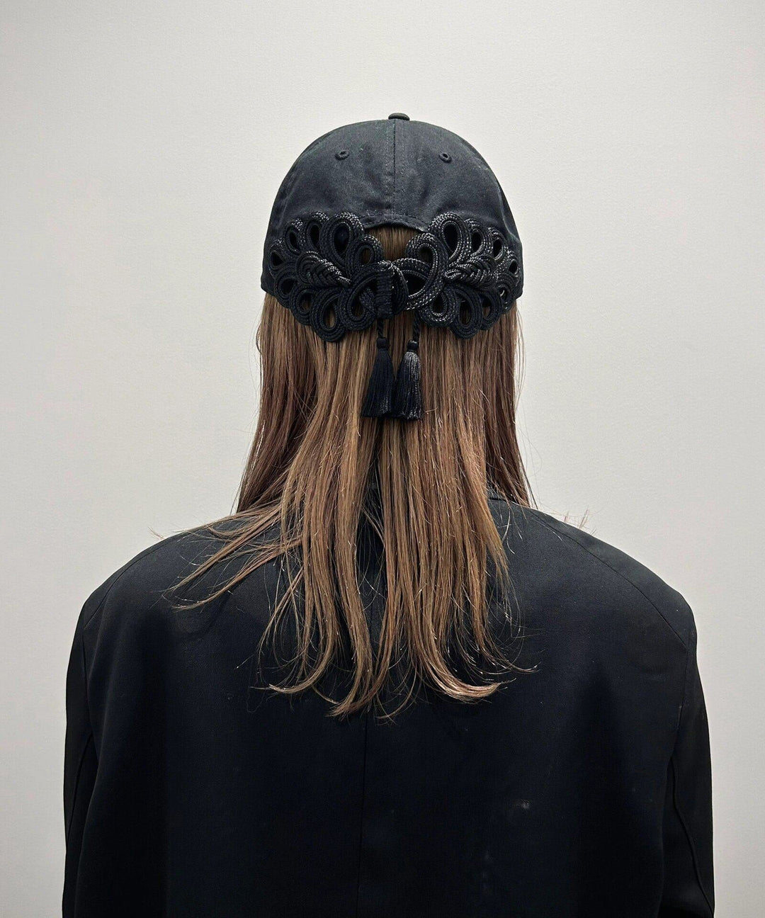 New Chinese Style Green Oriental Button Tassel Baseball Cap Hat - Omychic